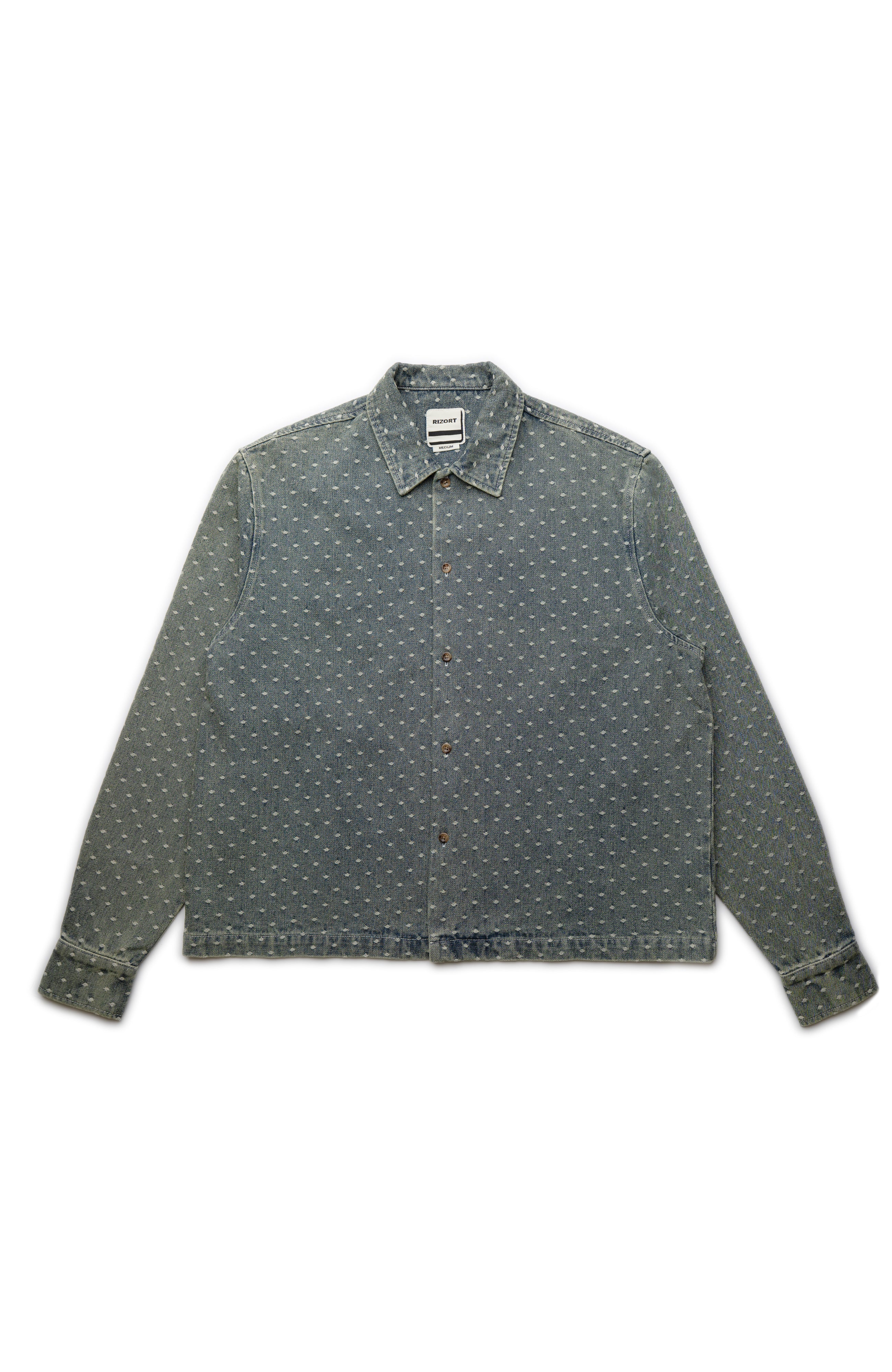 Dobby Button Up