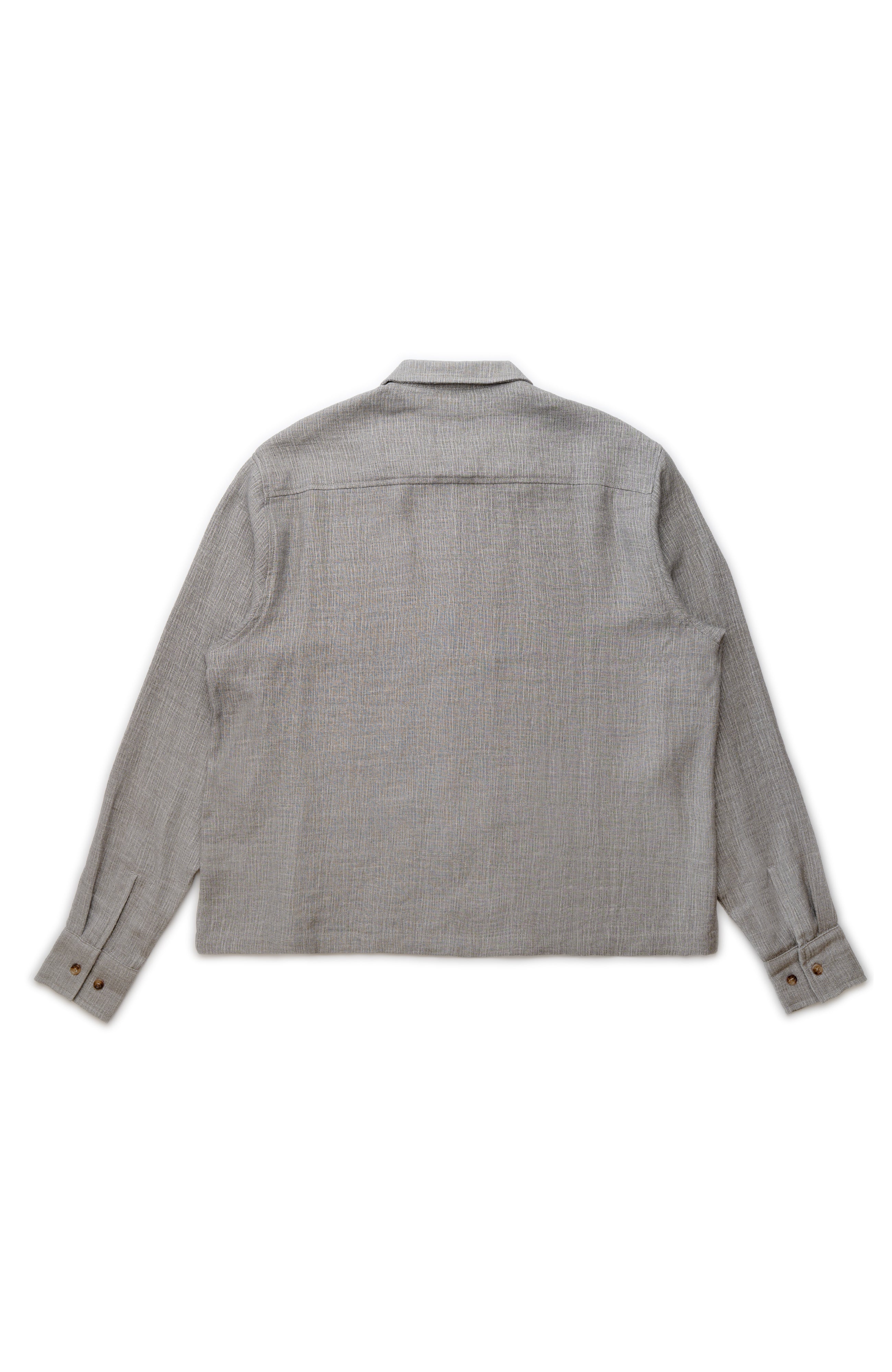 Rest Button Up  Grey